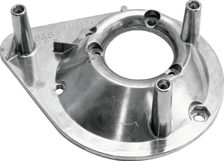 S&S Cycle 57-85 XL w/ Super E/G Carb Air Cleaner Backplate - Bull Strap