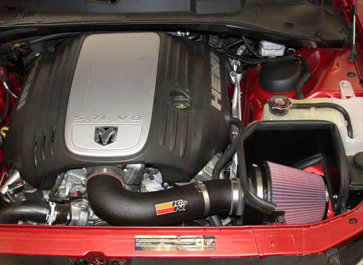 K&N 05-08 Magnum/06-10 Charger/08-10 Challenger / 05-10 Chrysler 300C  Gen II Perf Intake - Bull Strap