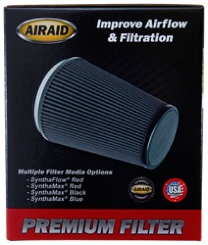 Airaid Universal Air Filter - Cone Track Day Oiled 6in x 7-1/4in x 5in x 7in - Bull Strap