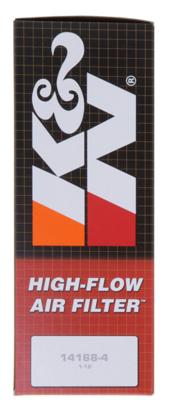 K&N Universal Oval Air Filter 12in Length x 5-1/4in Width x 3-1/4in Height - Bull Strap