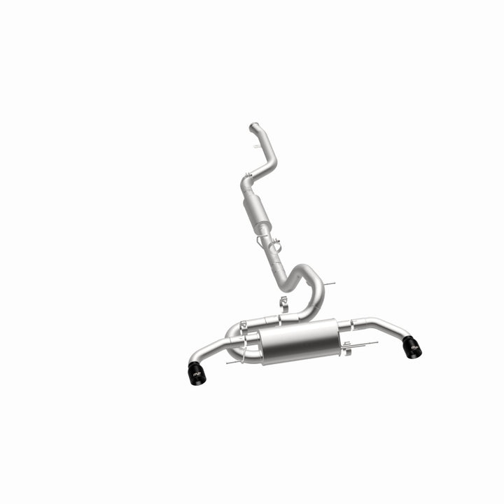 MagnaFlow 24-26 Ineos Grenadier Overland Series Black Chrome Cat-Back Performance Exhaust System - Bull Strap
