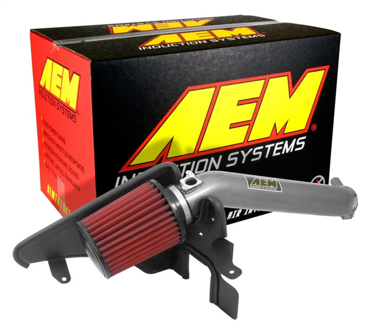 AEM 2016 C.A.S. Lexus IS200T L4-2.0L F/I Gunmetal Gray Cold Air Intake - Bull Strap