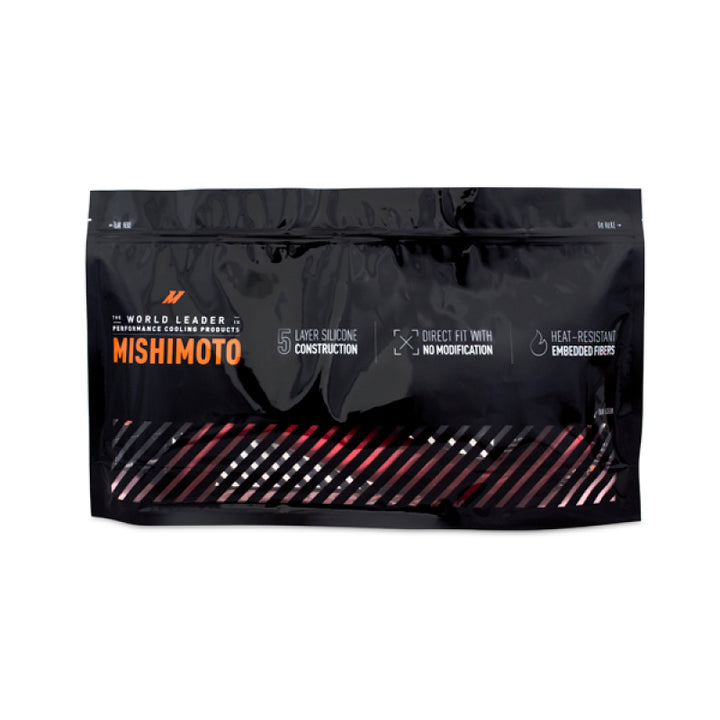 Mishimoto 2015+ Subaru WRX Silicone Radiator Coolant Hose Kit - Red - Bull Strap