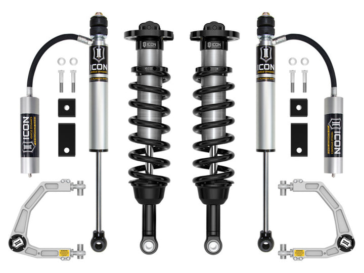 ICON 2022+ Toyota Tundra 1.25-3.5in Stage 5 Suspension System (BILLET) - Bull Strap