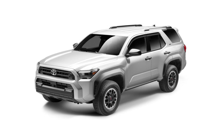 Husky Liners 2025 Toyota 4Runner Ventvisor Low Profile (4pc) - Smoke - Bull Strap