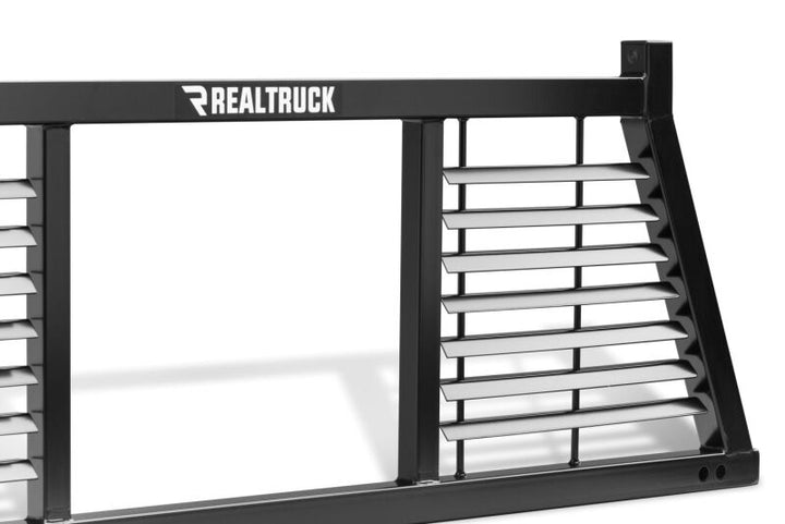 BackRack 19-23 Silverado/Sierra (New Body Style) Half Louvered Rack Frame Only Requires Hardware - Bull Strap