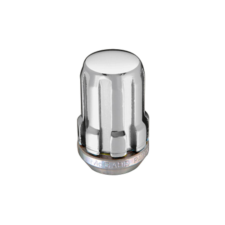 McGard SplineDrive Lug Nut (Cone Seat) M12X1.5 / 1.24in. Length (4-Pack) - Chrome (Req. Tool) - Bull Strap