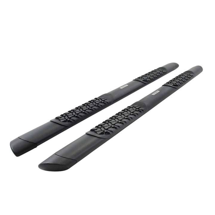 Go Rhino V-Series V3 Side Step - Universal 87in. (Fits 4DR) - Tex. Blk - Bull Strap