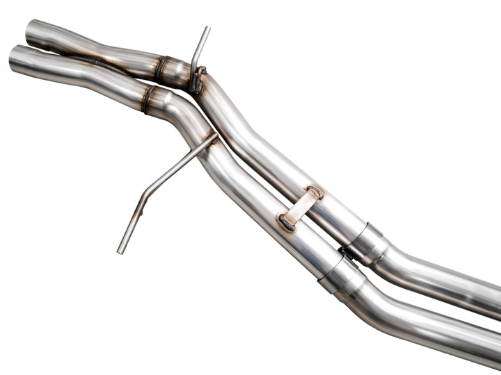 AWE Tuning 19-21 Porsche Macan 3.0T/2.9TT Touring Edition Catback Exhaust w/ Diamond Black Tips - Bull Strap