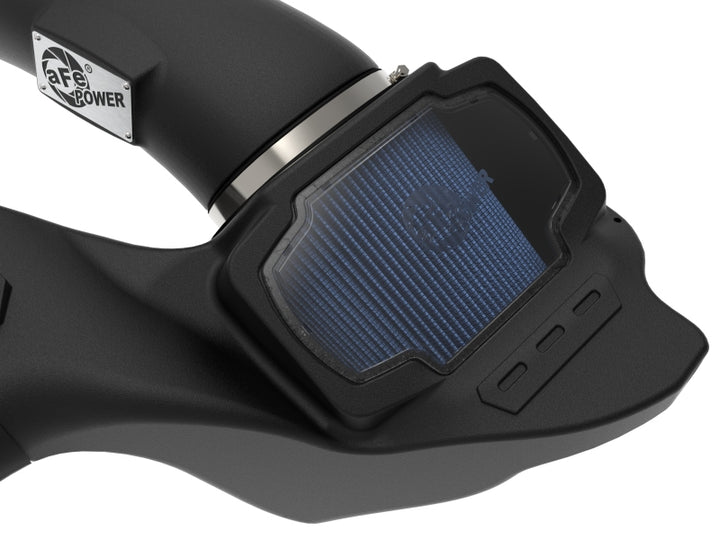 aFe Momentum GT Pro 5R Cold Air Intake System 2021+ Ford F-150 V-5.0L - Bull Strap