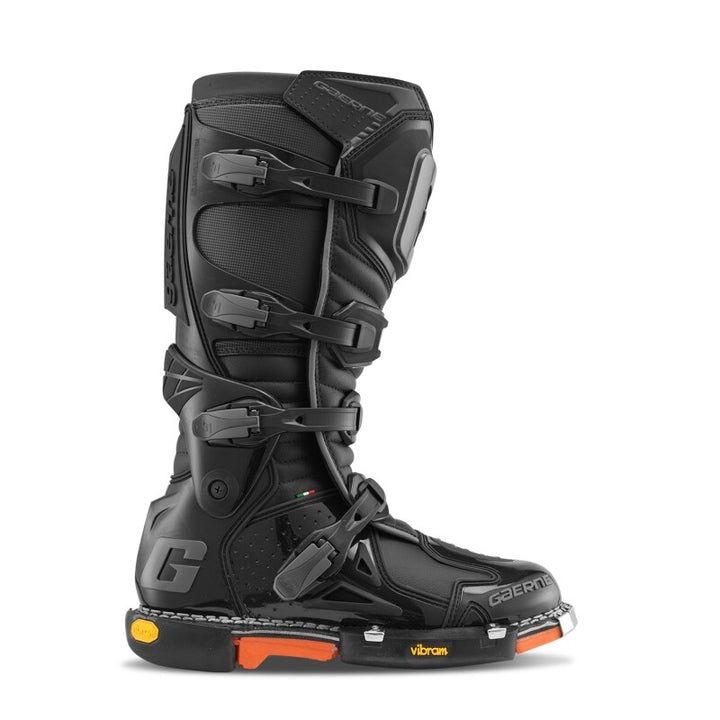 Gaerne Fastback Endurance Supermotard Boot Midnight Size - 11 - Bull Strap