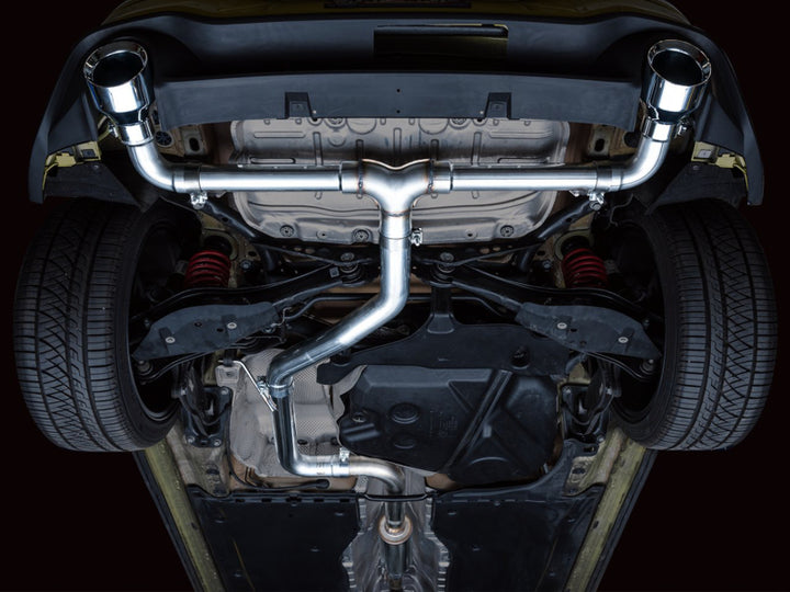 AWE 2022 VW GTI MK8  Track Edition Exhaust - Chrome Silver Tips - Bull Strap