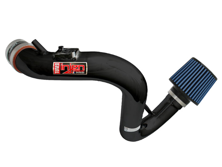 Injen 2007-10 Mazdaspeed 3 2.3L 4 Cyl. (Manual) Black Cold Air Intake - Bull Strap