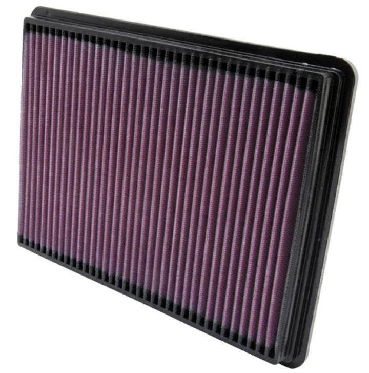 K&N 99-08 Pontiac / 00-05 Chevy / 99-05 Buick Drop In Air Filter - Bull Strap