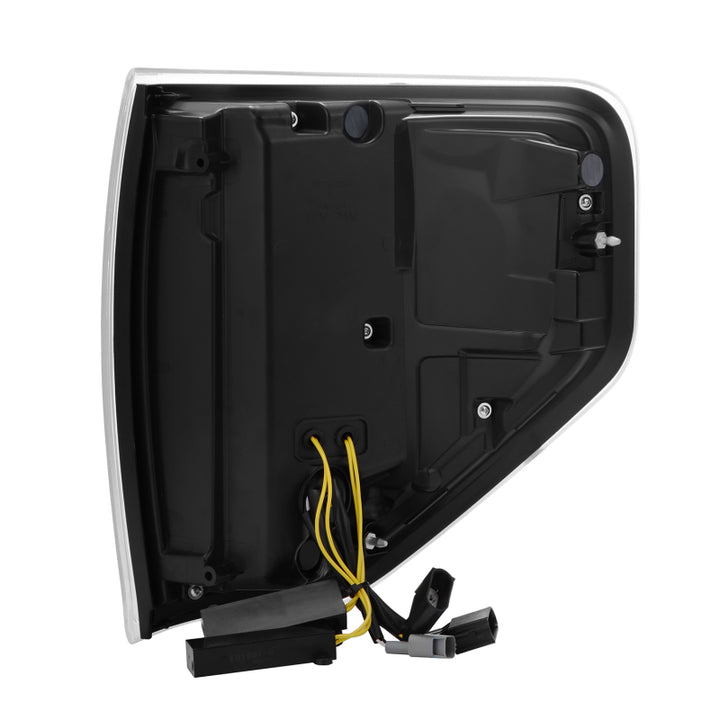 AlphaRex 09-14 Ford F150 LUXX LED Taillights - AlphaBlack Housing - Bull Strap