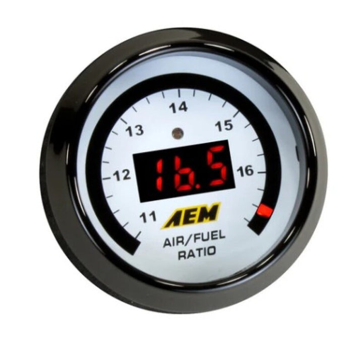 AEM Digital Wideband UEGO Gauge w/o Sensor - Bull Strap