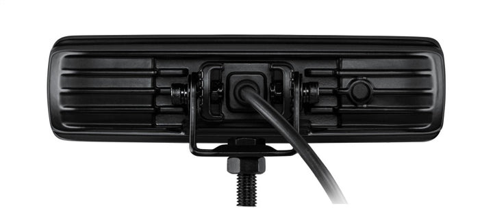 Hella Universal Black Magic 6 L.E.D. Mini Light Bar - Flood Beam - Bull Strap