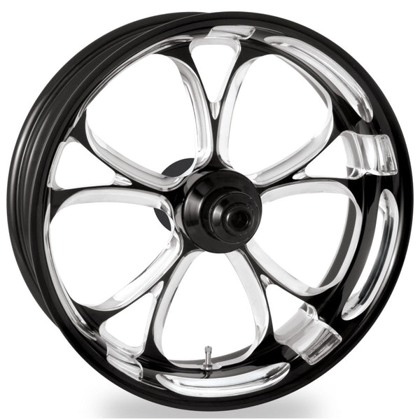 Performance Machine 21x3.5 Forged Wheel Luxe  - Contrast Cut Platinum - Bull Strap