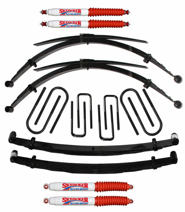 Skyjacker 4" 67-77 F250 HIGHBOY SYSTM - Bull Strap
