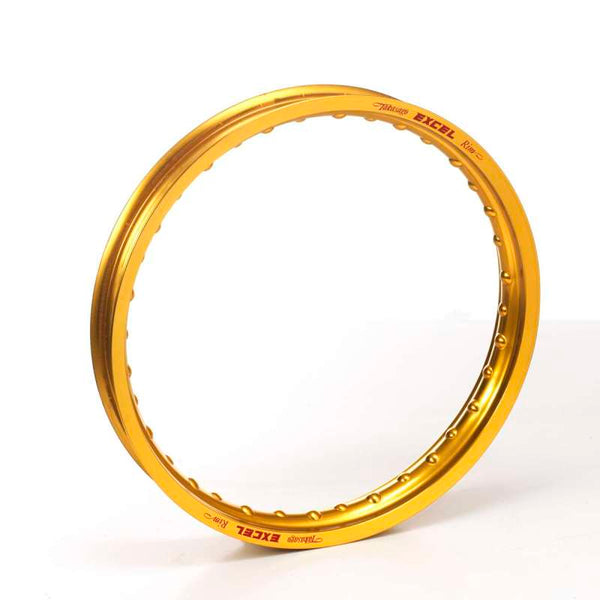 Excel Takasago Rims 18x1.85 36H - Gold - Bull Strap