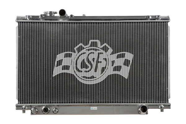 CSF 93-98 Toyota Supra Radiator - Bull Strap