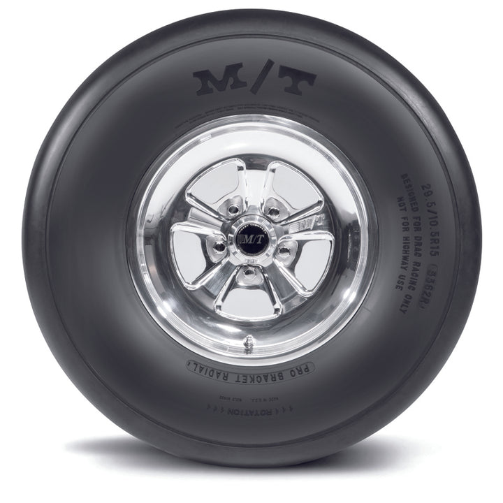 Mickey Thompson Pro Bracket Radial Tire - 28.0/10.5R15 X5 90000024498 - Bull Strap