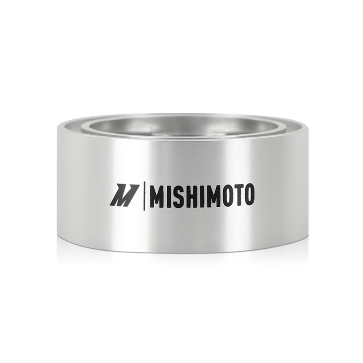 Mishimoto Oil Filter Spacer 32mm M22 x 1.5 Thread - Silver - Bull Strap