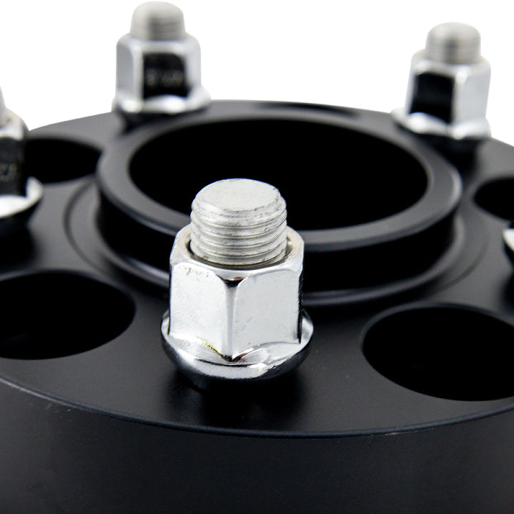 Mishimoto Wheel Spacers - 5x100 - 56.1 - 15 - M12 - Black - Bull Strap