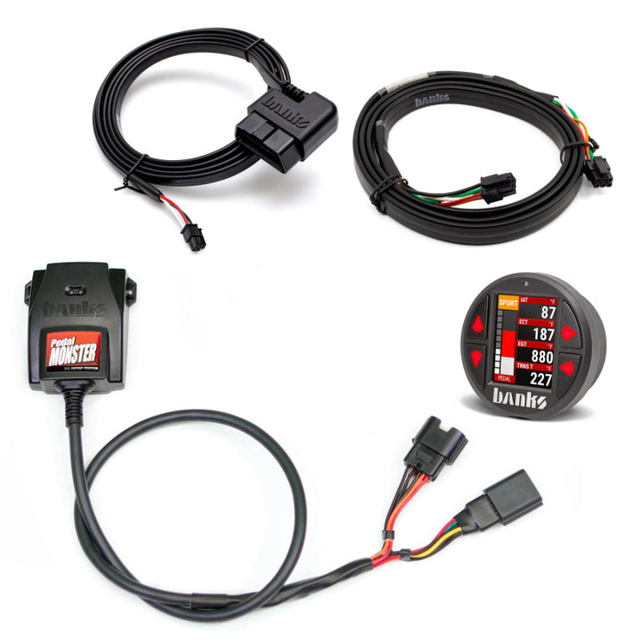 Banks Power Pedal Monster Kit Molex MX64 6 Way With iDash Pro - Bull Strap