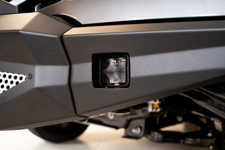 DV8 Offroad 3in Cube LED Light 40W Pod Light 5W LED - Bull Strap