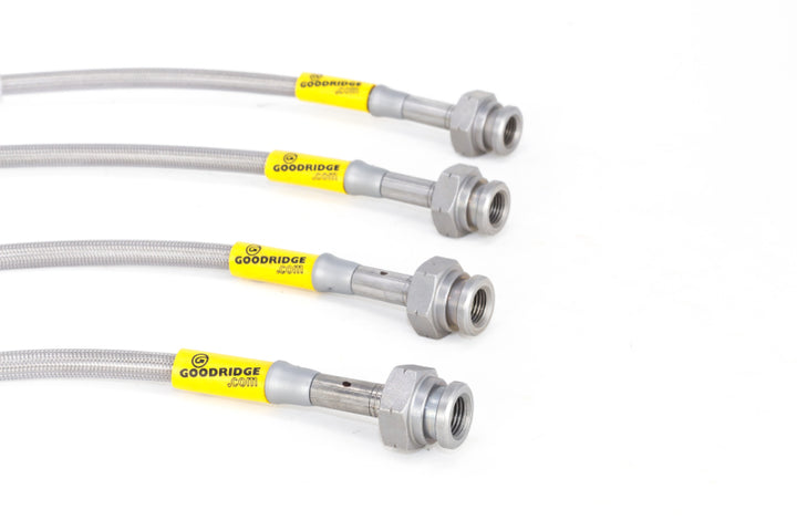 Goodridge 96-00 Honda Civic LX/EX w/ LG Front Rotors Brake Lines - Bull Strap