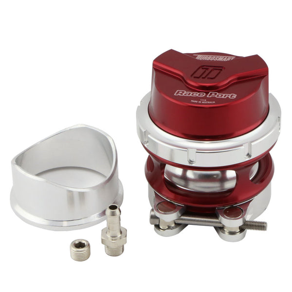 Turbosmart BOV Race Port - Red - Gen V - Bull Strap