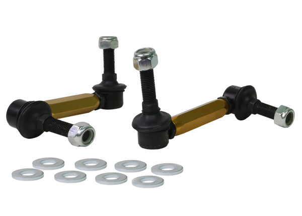 Whiteline 13-19 Subaru BRZ / 13-16 Scion FR-S / 17-19 Toyota 86 Front Sway Bar Link Kit - Bull Strap