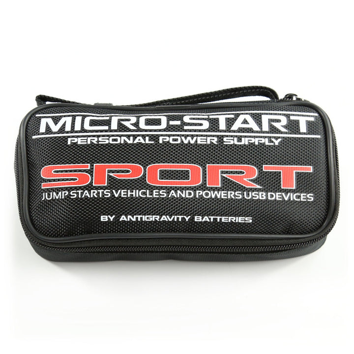 Antigravity T6/L2 Lithium Car Battery w/Re-Start - Bull Strap