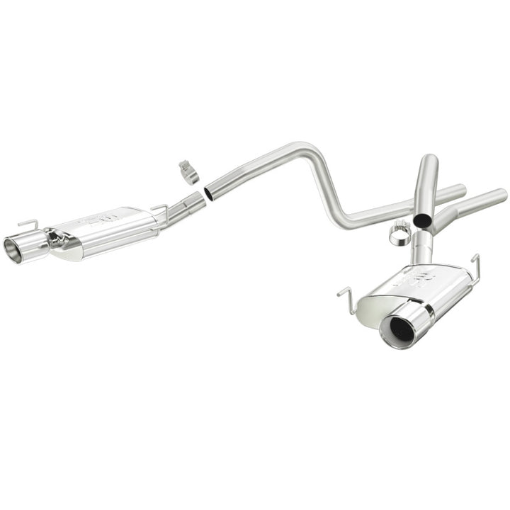 MagnaFlow Sys C/B 05-09 Ford Mustang GT 4.6L V8 - Bull Strap