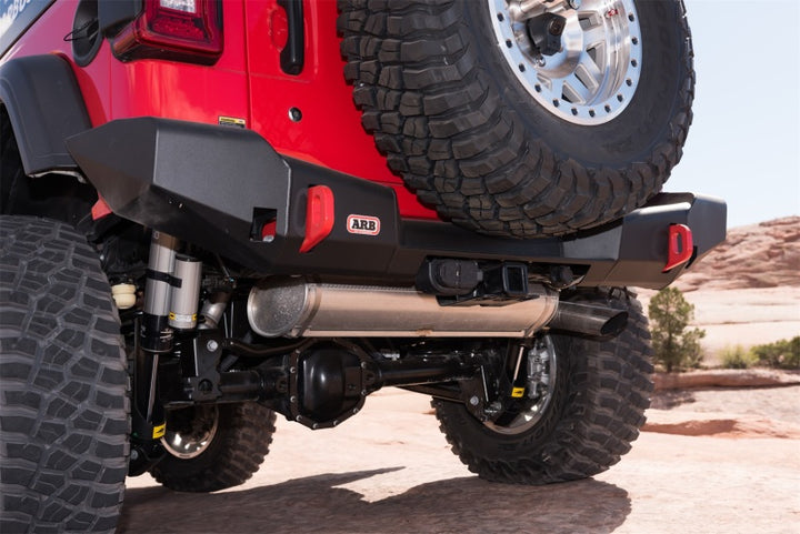 ARB Rear Bar Suits Jl Txt Black - Bull Strap