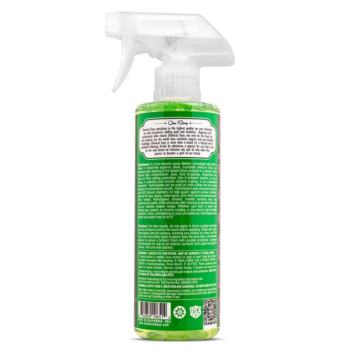 Chemical Guys HydroSpeed Ceramic Quick Detailer - 16oz - Bull Strap