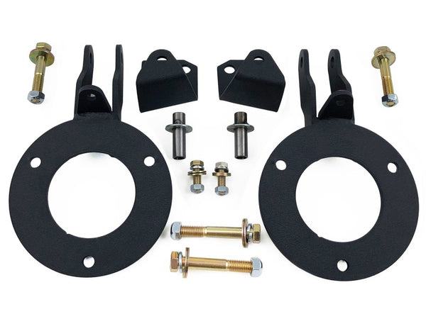 Tuff Country 03-13 Dodge Ram 2500 4wd Front Dual Shock Kit - Bull Strap
