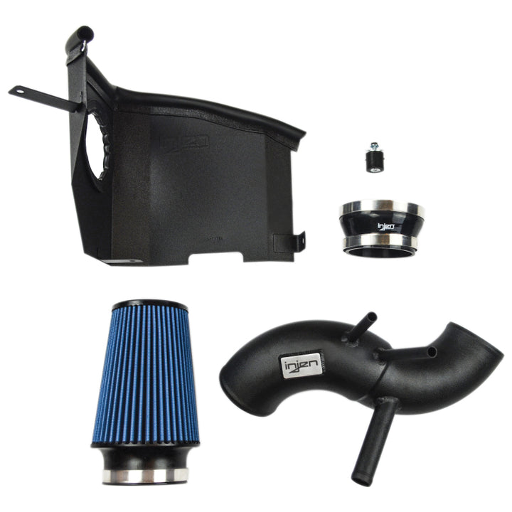 Injen 2018+ Kia Stinger 2.0L Turbo L4 Short Ram Tuned Intake System w/ SuperNano Web Dry Air Filter - Bull Strap