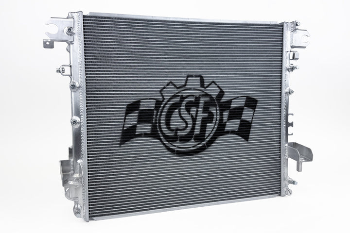 CSF 18-24 Jeep Wrangler 3.6L V6 Heavy Duty 2-Row Radiator - Bull Strap