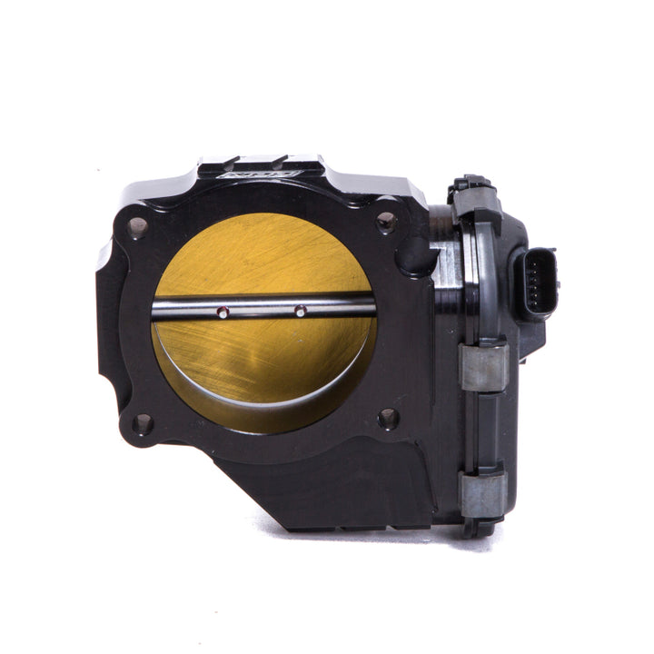 BBK 17-20 Ford F150 Raptor 3.5L EcoBoost 73mm Black Series Billet Throttle Body (CARB EO 17-19 Only) - Bull Strap