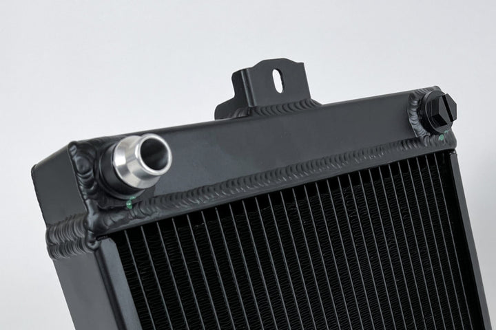 CSF BMW F8X M3/M4/M2C Auxiliary Radiators w/ Rock Guards (Sold Individually - Fits Left and Right - Bull Strap