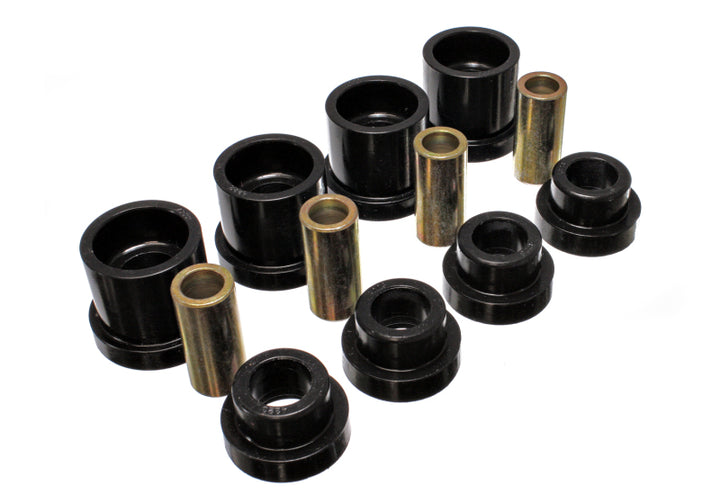 Energy Suspension 95-98 Nissan 240SX (S14) Black Rear Subframe Insert Set (Must reuse all metal part - Bull Strap