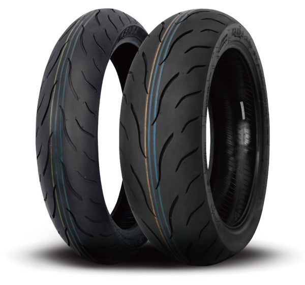 Kenda KM1 Sport Touring Radial Front Tire - 110/70R17 54H TL 144720W7 - Bull Strap