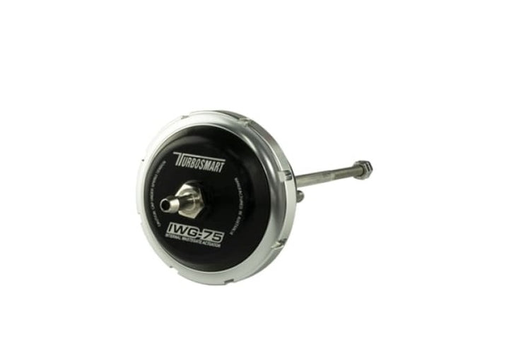 Turbosmart IWG75 Ford Fiesta ST 1.6L Ecoboost 14 PSI Black Internal Wastegate Actuator - Bull Strap
