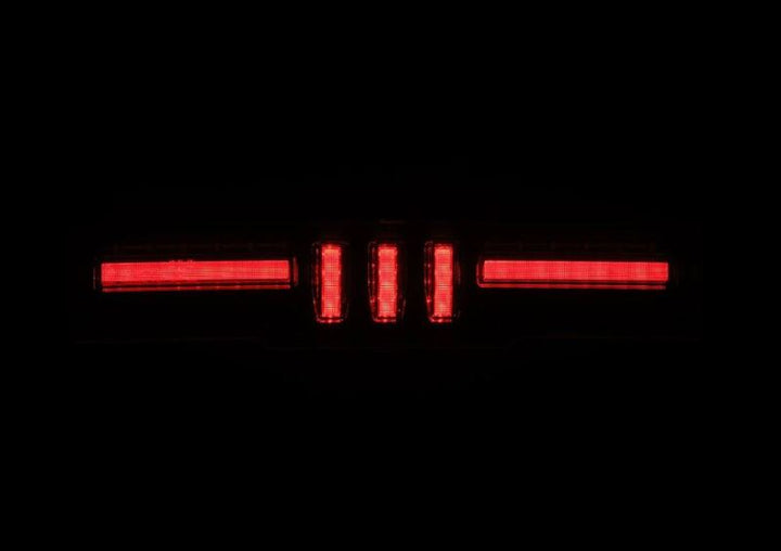 AlphaRex 21-24 Toyota GR86 / 21-24 Subaru BRZ NOVA-Series Prismatic LED Fourth Brake Light Blk Clear - Bull Strap