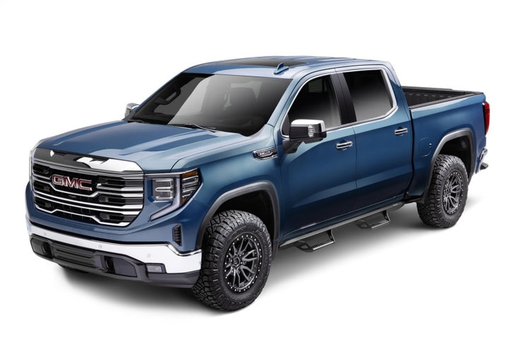 N-Fab Predator Pro 19-20 Chevy/GMC 1500 Crew Cab - Cab Length - Tex. Black - Bull Strap