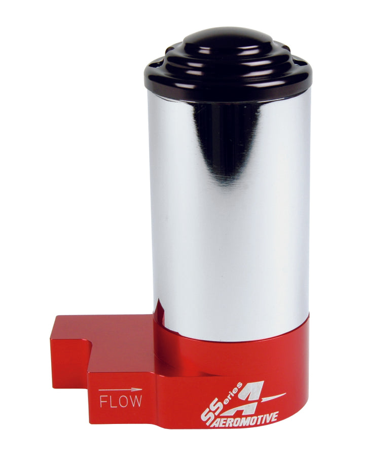 Aeromotive SS Series Billet (14 PSI) Carbureted Fuel Pump - 3/8in NPT Ports - Bull Strap