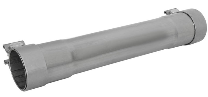 aFe MACH Force-Xp 304 SS Resonator Delete 3in Inlet/Outlet x 3in Dia x 16in L - Bull Strap