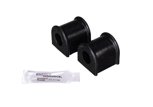 Energy Suspension 86-91 Mazda RX7 Black 14mm Rear Sway Bar Bushings - Bull Strap
